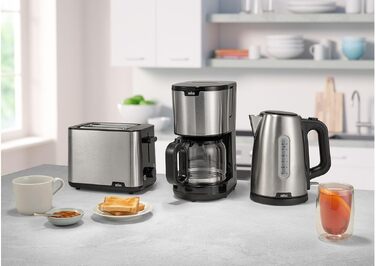 Тостер Braun PurShine HT1510 WH, 8 режимів, розморожування, підігрів, чорний