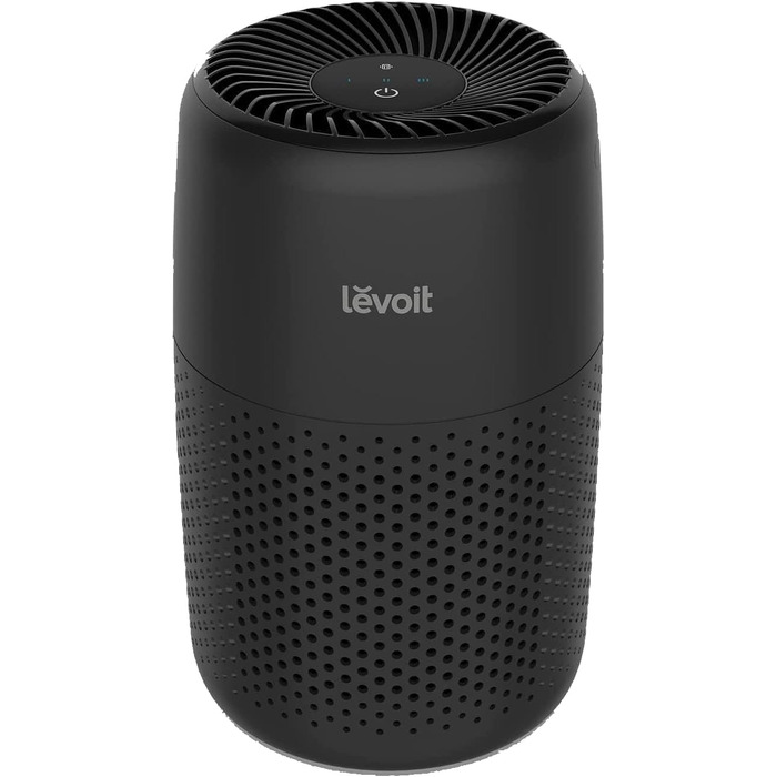Очисник повітря Levoit Core Mini для алергіків, компактний фільтр для дому та офісу, чорний