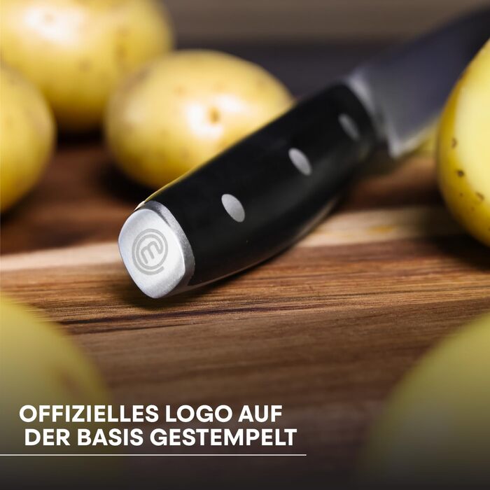 Набір професійних кухонних ножів MasterChef: 5 ножів з сумкою для зберігання (9 см)