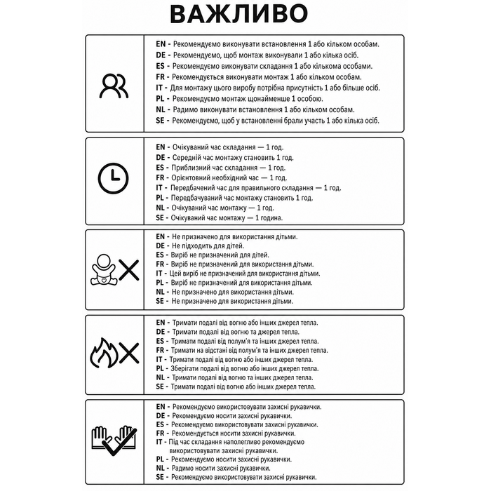 Комплект обідній Yaheetech у стилі кантрі: стіл і 2 стільці, кухонний набір з полицею, 80x53x75,5 см, чорний