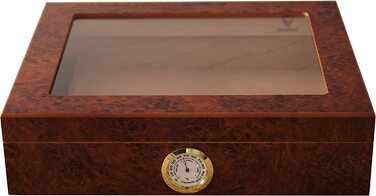 Гумідор для сигар GERMANUS Mensalla, на 30 сигар, коричневий