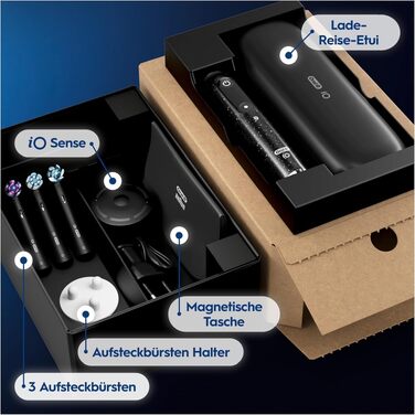 Електрична зубна щітка Oral-B iO Series 10, чорна