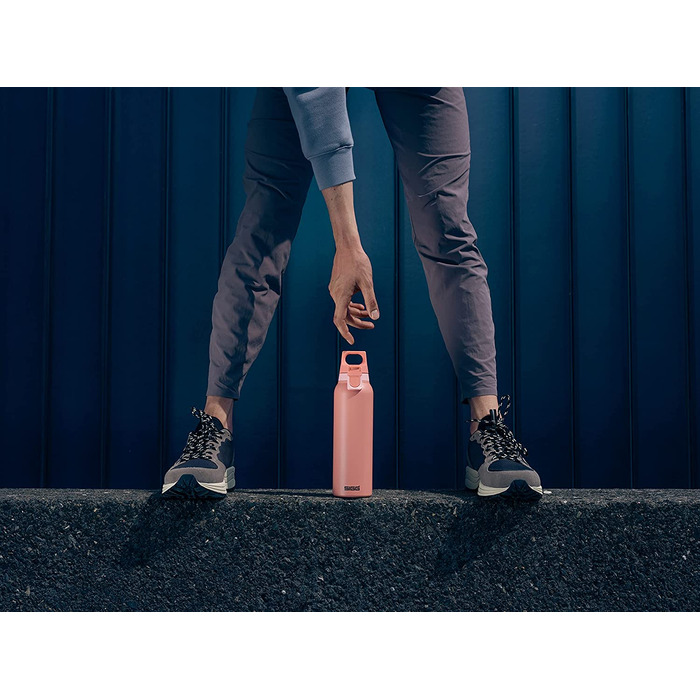 Термос SIGG Hot & Cold One з ситечком для чаю, герметичний, BPA-free, з нержавіючої сталі 18/8, 0.55 л, рожевий