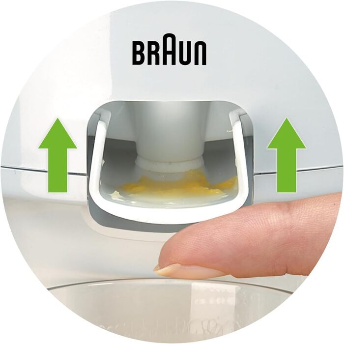 Цитрусовий прес Braun Tribute CJ 3050 White (0.35 л, 60 Вт) - Електричний прес для цитрусових
