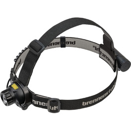 Налобний ліхтар Brennenstuhl LuxPremium LED з сенсором, акумуляторний, 400 люмен, USB, з червоним світлом, OSRAM, до 50 годин роботи, IP44, для вулиці