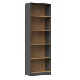Стелаж TopEshop, дуб артизан, 60х182х30 см, 5 полиць