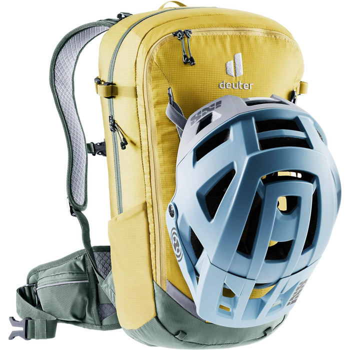 Рюкзак Deuter Flyt 20 з протектором для велосипеда, унісекс, жовто-зелений