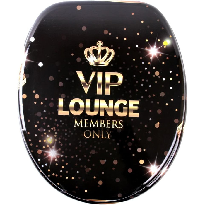 Сидіння для унітазу Sanilo з мікроліфтом VIP Lounge, міцне кріплення, легкий монтаж, преміум-якість