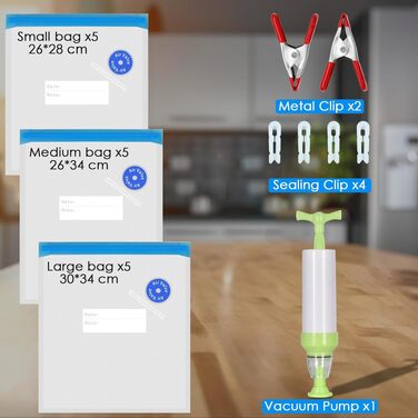 Sous Vide Garer WiFi 1100W: Іммерсійний циркулятор для су-від з точним контролем температури (25-95°C) та таймером. Водонепроникний IPX7. Комплект з пакетами для су-від (22 шт)