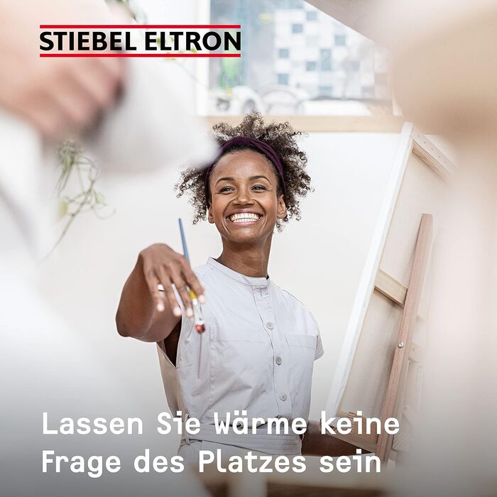 Електричний конвектор STIEBEL ELTRON CNS 50 Trend 0,5 кВт, для 6 м², настінний, металевий корпус, енергоощадний, LC-дисплей, тижневий таймер, TÜV сертифікат
