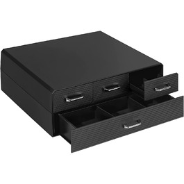 Тримач для капсул кави Navaris Nespresso для 96 капсул 34,3x12,8 см чорний