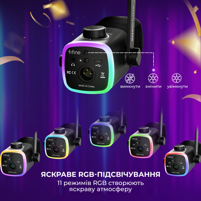 USB мікрофон Fifine AM9