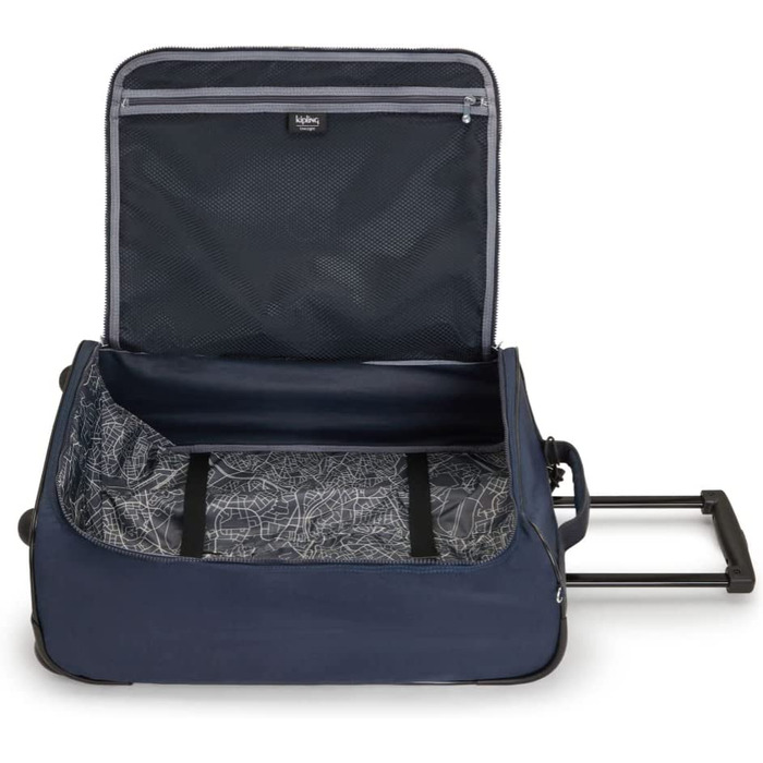 Дорожня сумка Kipling TEAGAN C Extra мала на колесах, кабінний розмір, синя