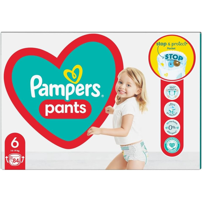 Підгузки Pampers Active Baby Paw Patrol, розмір 4 (9-15 кг), 72 шт.