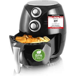 Аерофритюрниця Emerio SmartFryer, 3.6 л, без масла, швидкий нагрів, BPA Free, 1450 Вт, безпечний корпус