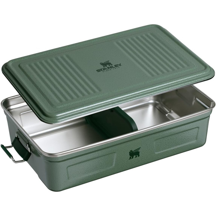 Органайзер Stanley Classic Legendary Useful Box на 3,8 кв (3,6 л), колір Hammertone Green