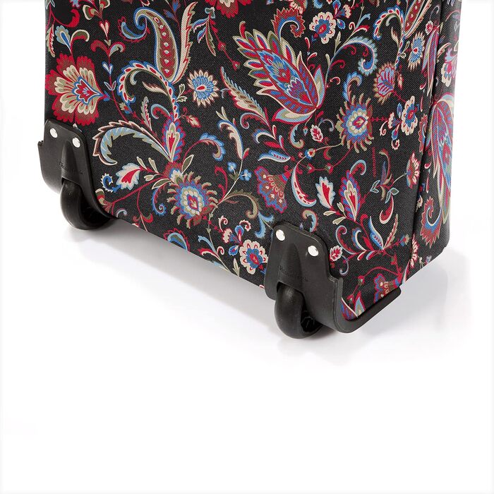 Reisenthel Trolley M Frame Paisley Black – Сумка-візок для покупок, алюмінієва рама, водостійкий матеріал