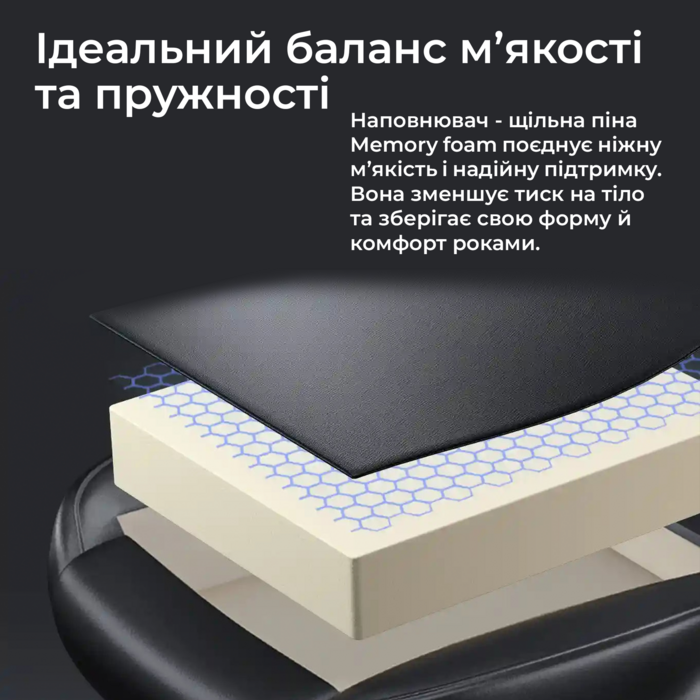 Крісло ігрове Anda Seat Kaiser 4 V2 Size XL Black Fabric