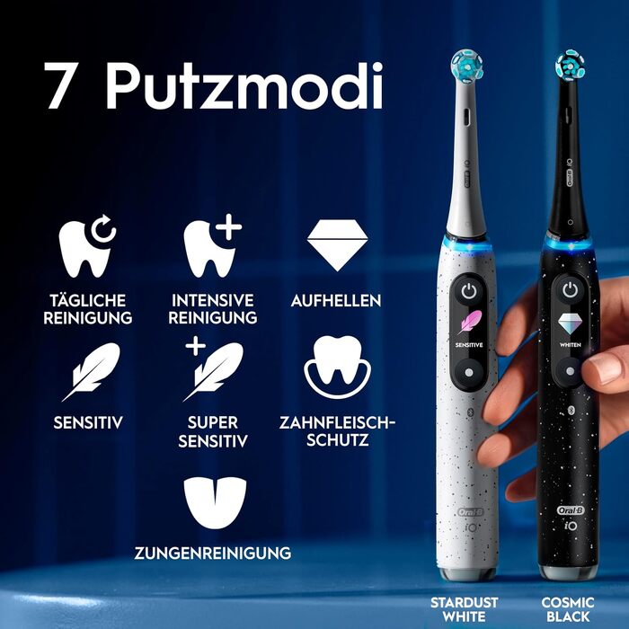 Електрична зубна щітка Oral-B iO Series 10, чорна