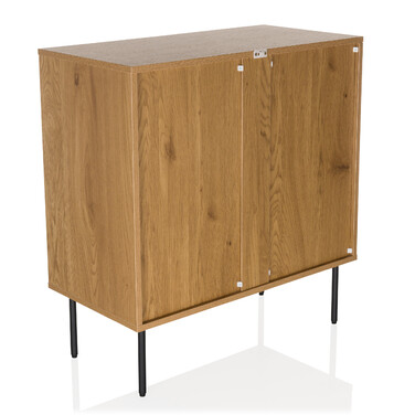 Комод LINNO K 80x40x85 см 4 шухляди дуб hjh LIVING