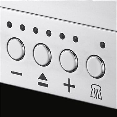 Тостер Russell Hobbs Elegance Glas/Нержавіюча сталь - 2 слоти, розморожування, підігрів, 6 режимів