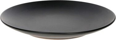 MamboCat Кавовий сервіс Lampart Nero I 18 предметів, для 6 осіб, чорний матовий, сучасний етно-стиль, кераміка