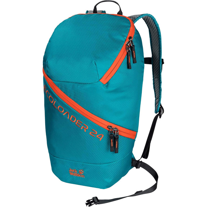 Рюкзак Jack Wolfskin Ecoloader 24 л унісекс, темно-бірюзовий