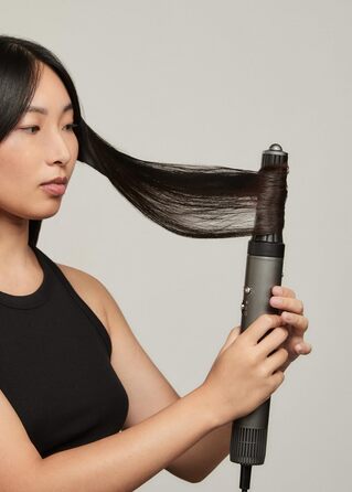 Фен-щітка для волосся CREATE/ION STYLER PRO 5-в-1, іонний, графіт, безщітковий мотор, 1300 Вт, 3 швидкості, 3 температури, холодне повітря, кейс