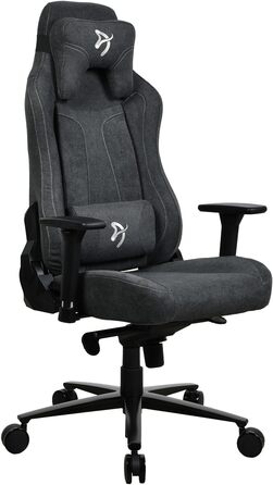 Крісло ігрове Arozzi Vernazza Soft Fabric темно-сіре, розмір L