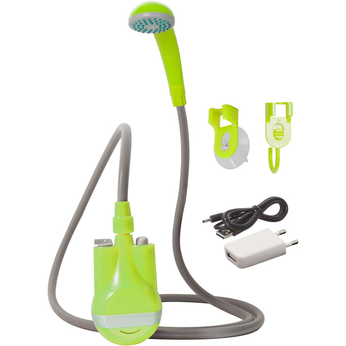 Портативний душ BRUNNER Flux, акумуляторний, USB зарядка
