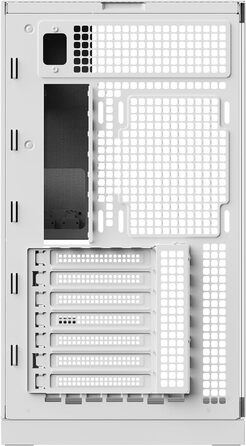 Ігровий корпус Geometric Future M5, білий, середній Tower, скло, E-ATX/ATX, ARGB вентилятори, USB Type-C, підтримка радіатора 420/360 мм