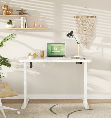 Електричний регульований стіл MAIDeSITe S1 Pro 120x60 см для роботи сидячи та стоячи з стільницею
