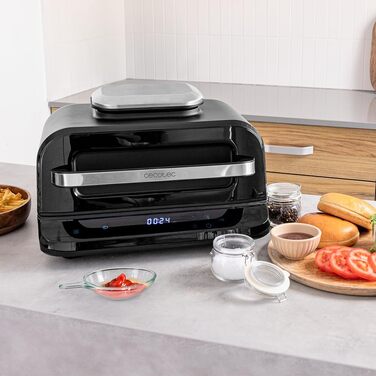 Аерофритюрниця-гриль Cecotec Cecofry FireDome 6000, 6 л, 2400 Вт, 6 режимів приготування, 4 рівні гриля, з термостатом та датчиком температури