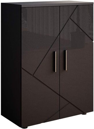Пенал Vicco Irma антрацит глянець 60x81 см для ванної