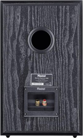 Поличні пасивні колонки Magnat Monitor Supreme 202, Hi-Fi акустична система (пара), чорні
