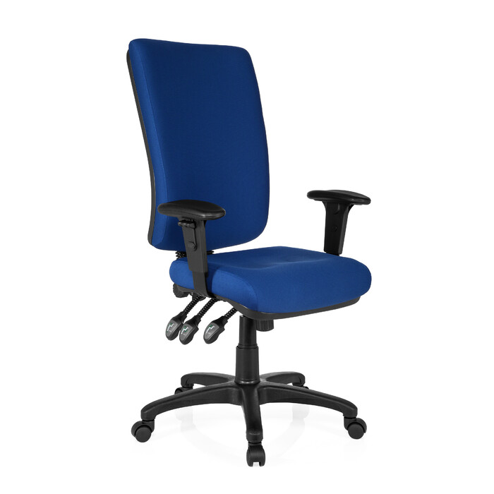 Офісне крісло / крісло керівника ZENIT HIGH blue hjh OFFICE