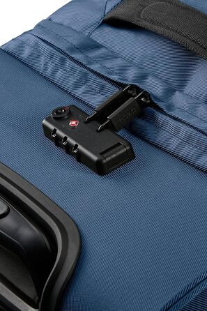 Валіза на 2 колесах American Tourister Urban Track Combat Navy L, 78.5 см, 116 л, синя дорожня сумка
