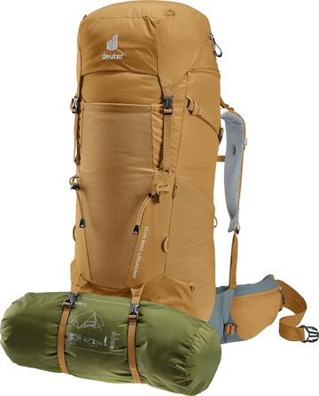 Рюкзак Deuter Aircontact Core 40+10 л для трекінгу, унісекс, мигдально-бірюзовий