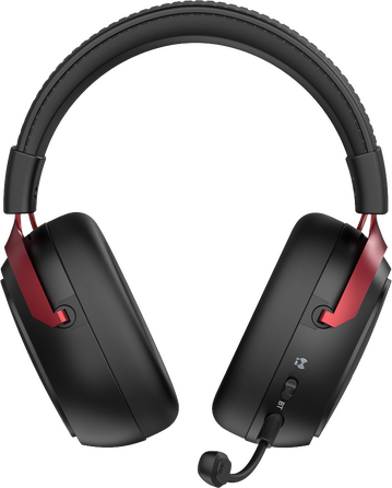 Бездротова ігрова гарнітура Ajazz AHM10 Max Black (AHM10-MAX-B)