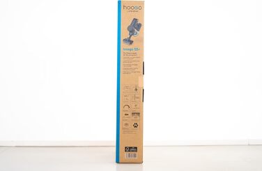 Бездротовий пилосос hoogo S5+ 3в1, 550Вт, 30000Па, без мішка, до 75 хв, для шерсті тварин, LED-підсвітка, ручний, з опцією мішка