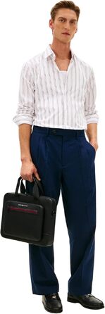 Сумка для ноутбука Tommy Hilfiger Th Foundation Computer Bag BDS, чорна, універсальний розмір