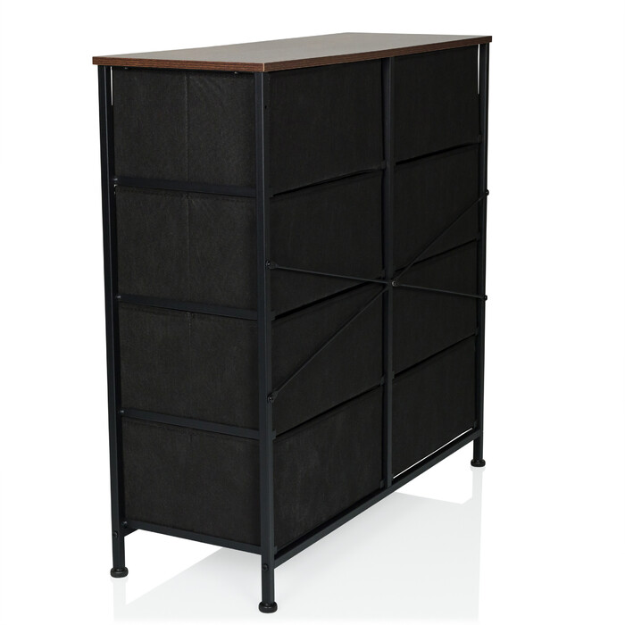 Комод RAGALA LIGHT 80x30x82 см 8 шухляд копчений дуб hjh LIVING