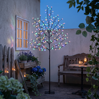 Світлодіодне дерево Сакура 180 см, 200 LED, штучне дерево з 20 гнучкими гілками, різдвяний декор