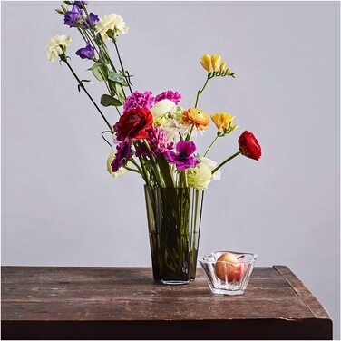 Ваза Iittala Aalto 220 мм зелена скляна