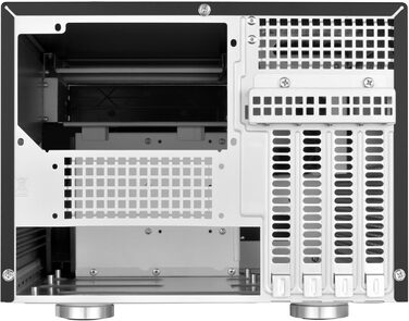 Комп'ютерний корпус SilverStone SST-SG11B Sugo Micro ATX Cube, чорний