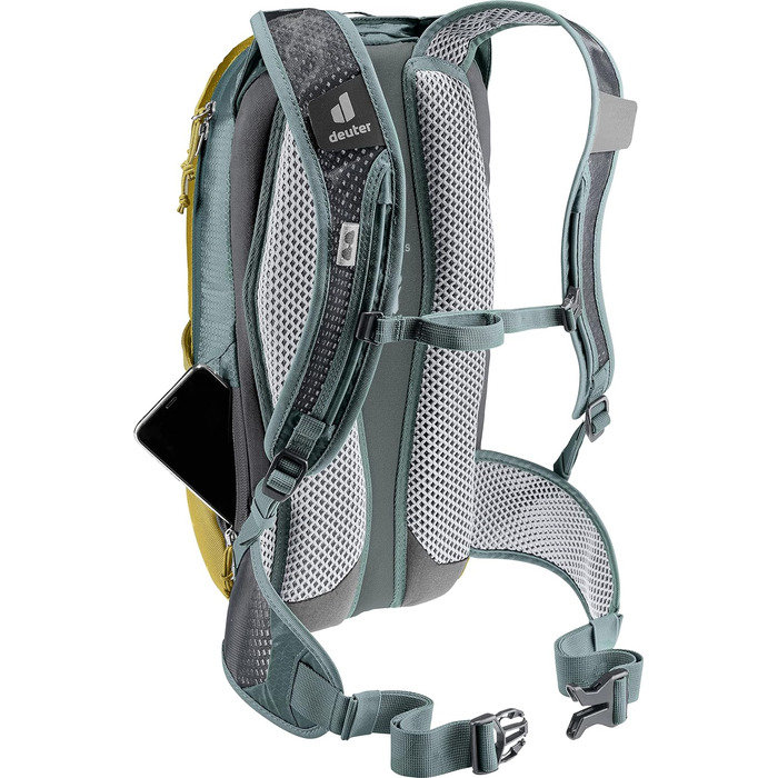 Велосипедний рюкзак Deuter Race 8, 8 л, жовто-зелений