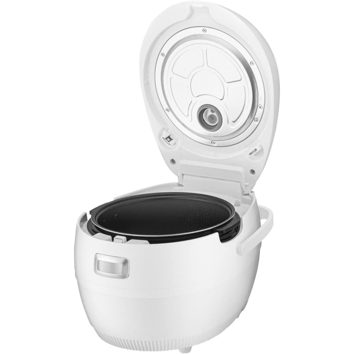 Мультирісварка та пароварка Cuckoo CR-1020F, 1.8 л, 890 Вт, 14 програм, таймер, функція автоочищення, біла
