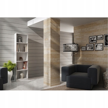 Стелаж TopEshop R40 (40 x 182 x 30 см), чорний
