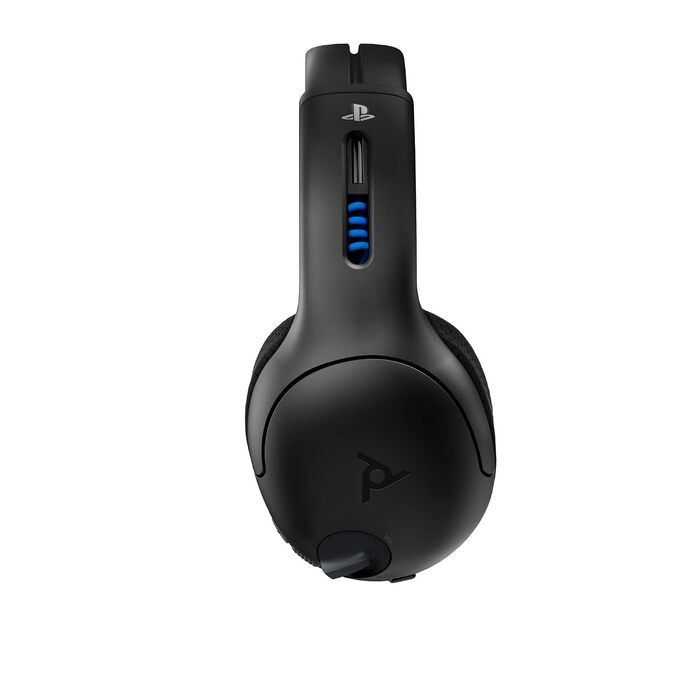 Ігрові бездротові навушники PDP Gaming LVL50 з мікрофоном для PS5, PS4, PC та ноутбука — шумозаглушення, підсилення басів, накладні (Over-Ear), чорні
