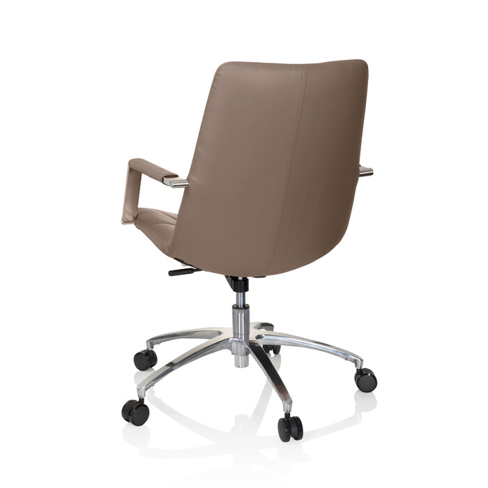 Офісне крісло / поворотне крісло SARANTO II Штучна шкіра Macchiato Brown hjh ОФІС